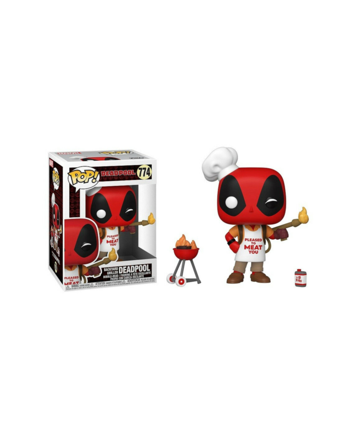 Marvel - Deadpool Backyard Griller - Figura Funko Pop, Funko