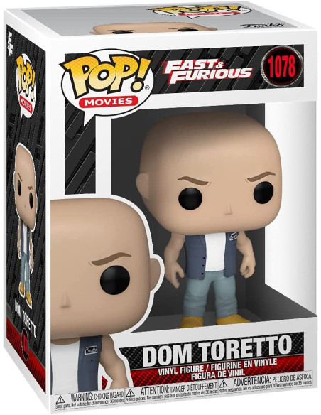 Fast and Furious: Funko Pop! Movies - Fast 9 - Dom Toretto (Vinyl Figure 1078)