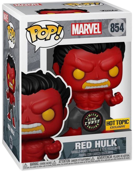 Marvel: Funko Pop! - Red Hulk (Gw) (Limited) (Vinyl Figure 854)