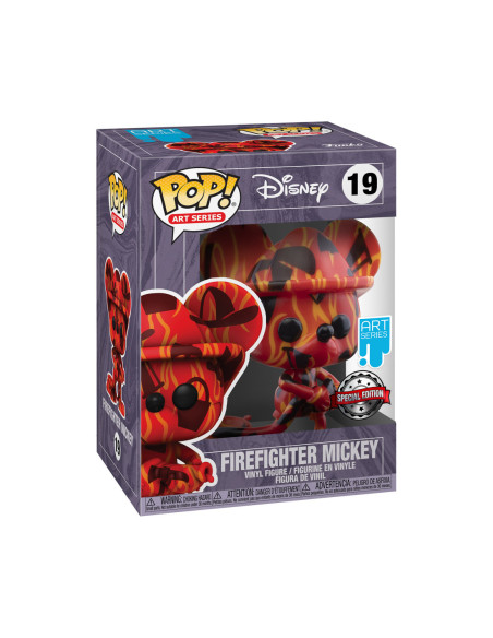 Disney: Funko Pop! Artist Series - Mickey - Firefighter Mickey