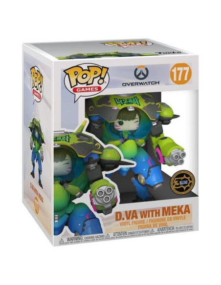 Overwatch: Funko Pop! Super - Nano Cola D.Va W/Mech