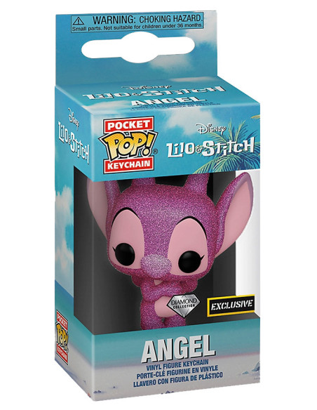 Disney: Funko Pop! Pocket Keychain - Lilo and Stitch - Angel (Portachiavi)