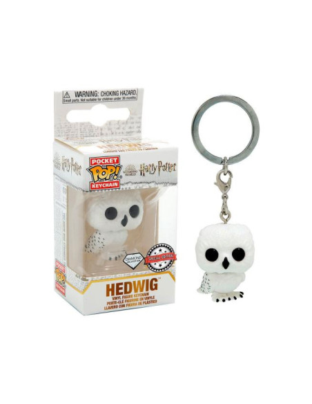 Harry Potter: Funko Pop! Pocket Keychain - Hedwig (Dglt) (Portachiavi)