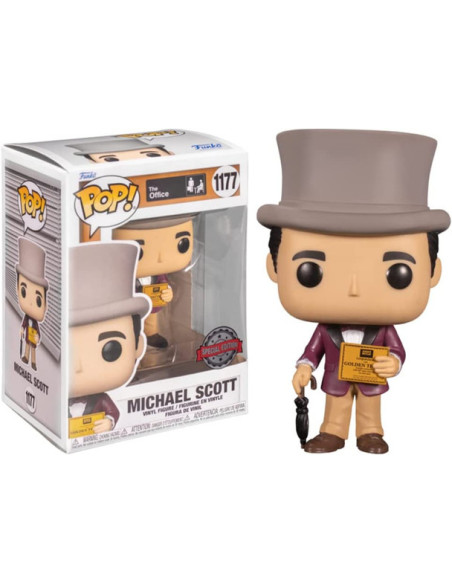 Office (The): Funko Pop! Tv - Michael With Golden Ticket