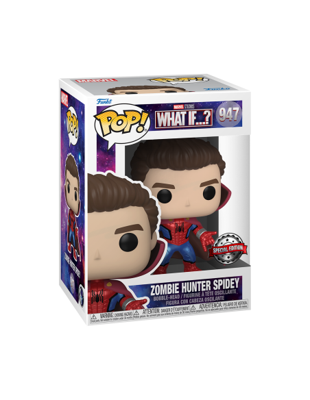 Marvel: Funko Pop! - What If Season 02 - Zombie Hunter Spidey Unmasked
