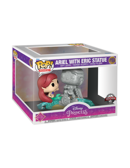 Disney: Funko Pop! Moment - Ultimate Princess - Ariel and Statue Eric