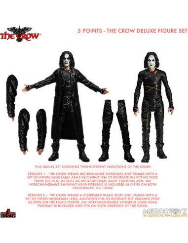 5 Points The Crow Deluxe Figure Set