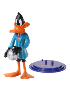 Looney Tunes: Noble Collection - Space Jam - Daffy Duck - Personaggio Articolato Bendyfigs (Figure)