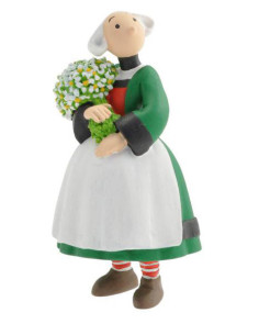 Becassine: Plastoy - Mini Figure Becassine Con Mazzo Di Fiori