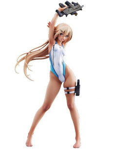 Kouhai-Chan Of The Swimming Club 1/7 Pvc Fig Blue