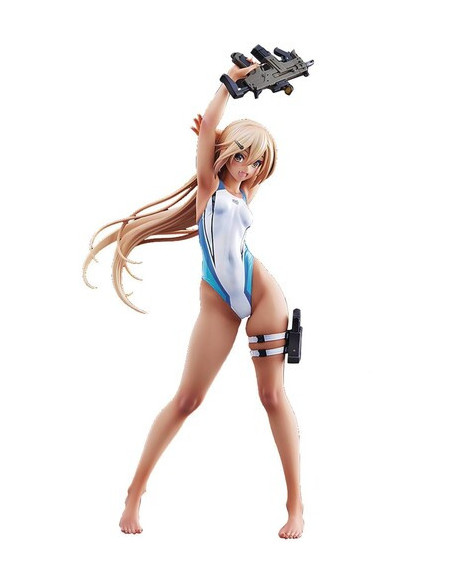 Kouhai-Chan Of The Swimming Club 1/7 Pvc Fig Blue