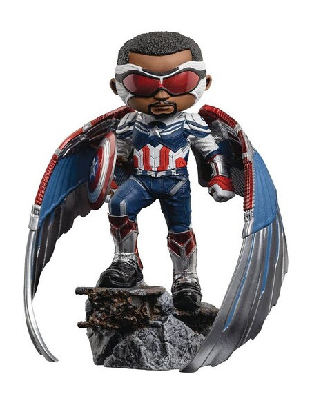 Disney: Iron Studios - Falcon and Winter Soldier Captain America Minico