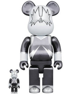 Kiss Space Man Chrome Version 100% and 400% Bea 2Pk