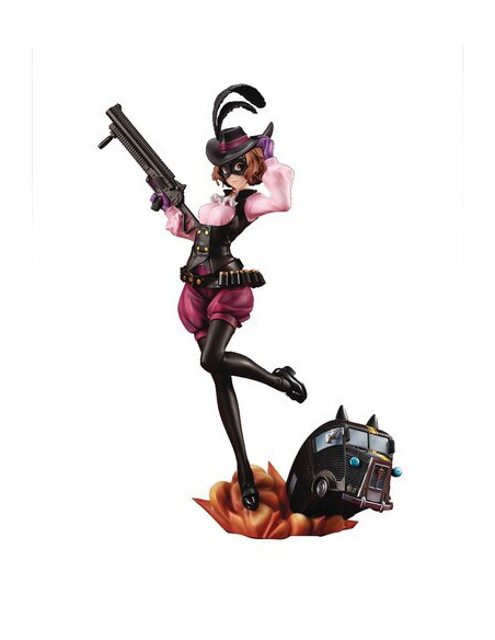 Lucrea Persona 5 Royal Noir and Morgana Car Pvc Stat