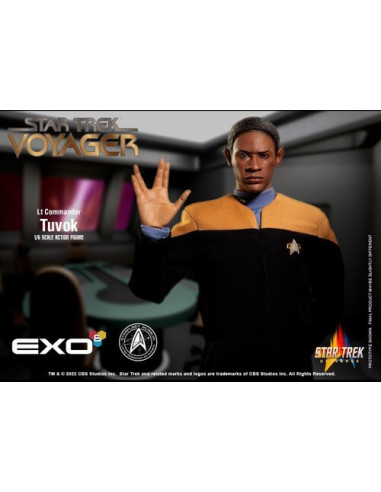 Star Trek Voyager Tuvok 1/6 Af...