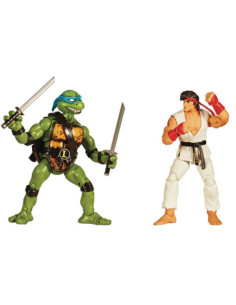 Tmnt Vs Street Fighter Leonardo Vs Ryu 2Pk Af (Net