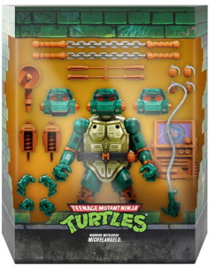 Teenage Mutant Ninja Turtles: Super7 - Ultimates! Wave 7 - Warrior Metalhead Michelangelo