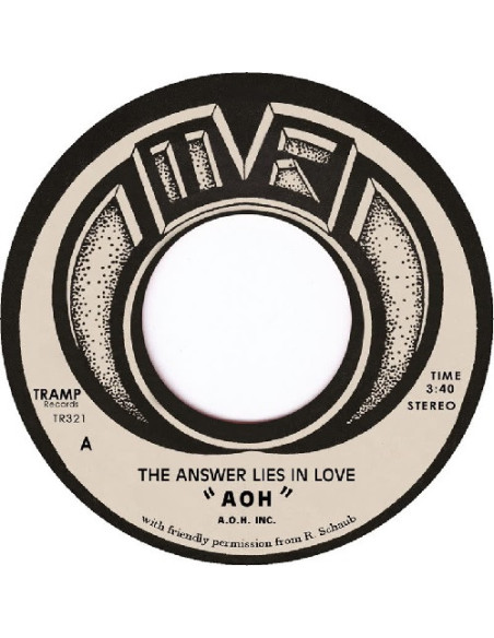 Aoh - He Answer Lies In Love (7p Vinyl)