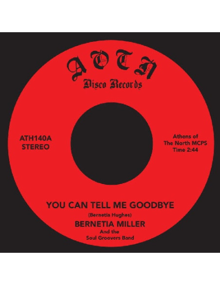 Bernetia Miller And The Soul Groovers - You Can Tell Me Goodbye