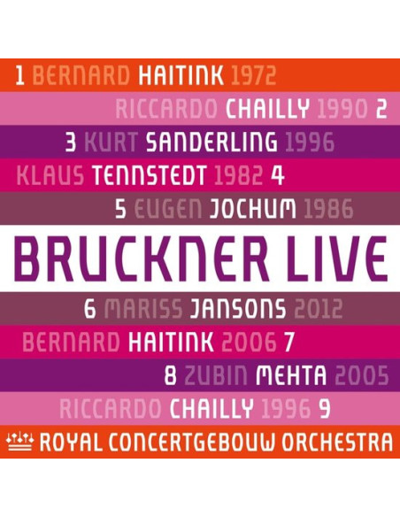 Royal Concertgebouw - Bruckner Symphonies Nos. 1-9 - (CD)