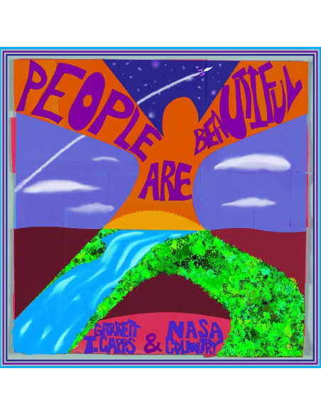 Capps Garrett T. and Nasa Country - People Are Beautiful (Baby Blue Vinyl)