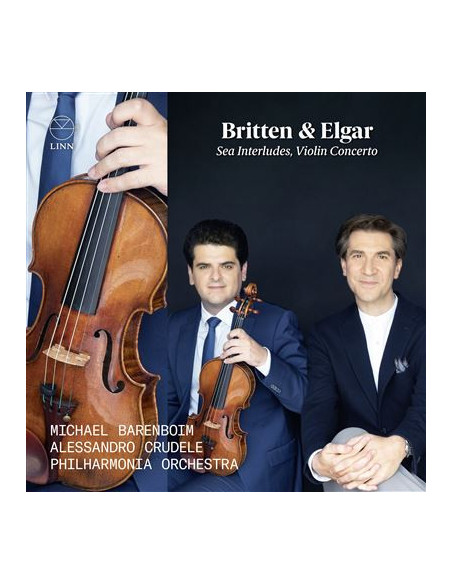 Britten Benjamin and Elgar Edward - Sea Interludes Violin Concerto - (CD)