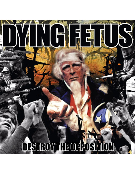 Dying Fetus - Destroy The Opposition - Blood Red Vinyl