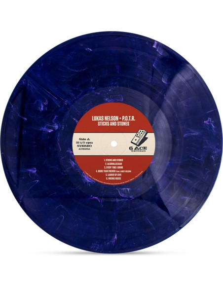 Nelson, Lukas and Prom - Sticks And Stones (Opaque Dark Blue W/ W