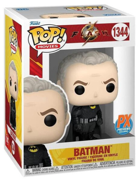 Dc Comics: Funko Pop! Movies - The Flash - Batman Keaton Unmasked