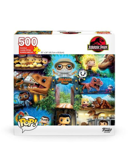 Jurassic Park: Funko Pop! Puzzles- 500 Pieces
