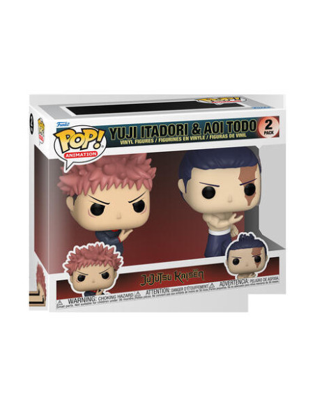 Jujutsu Kaisen: Funko Pop! Animation - Itadori & Todo 2Pk