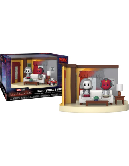 Marvel: Funko Mini Moments - Wandavision - 1960s Wanda & Vision