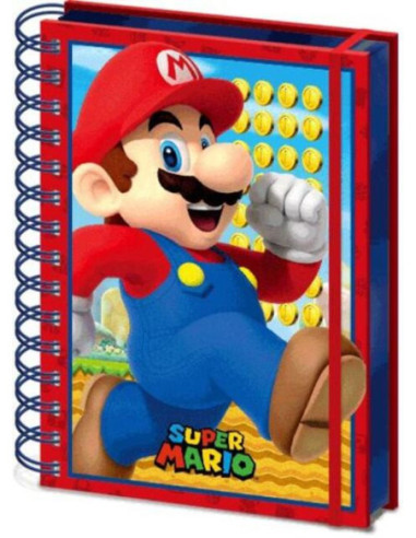Nintendo: Pyramid - Super Mario 3D Cover (Wiro A5 Notebook / Quaderno)