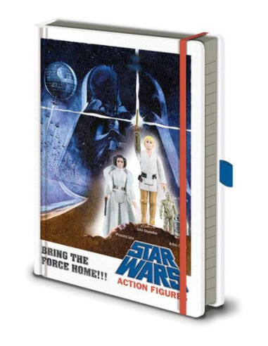 Star Wars: Action Figures Premium A5 Notebook (Quaderno)