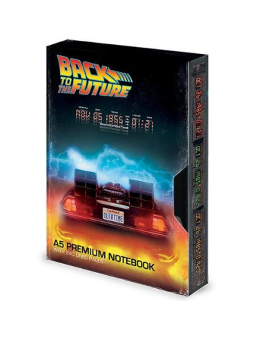 Back To The Future: Pyramid - Vhs Premium (A5 Notebook / Quaderno)