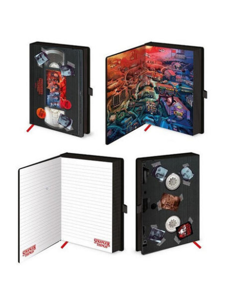 Stranger Things: Pyramid - Season 4 Vhs A5 Premium Notebook (Quaderno)
