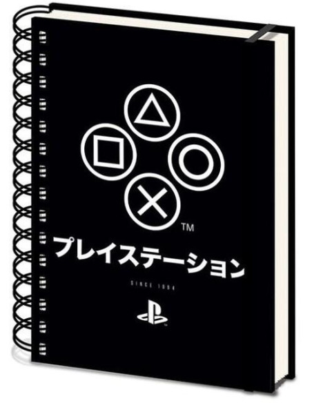 Playstation: Pyramid - Onyx (A5 Wiro Notebook / Quaderno)