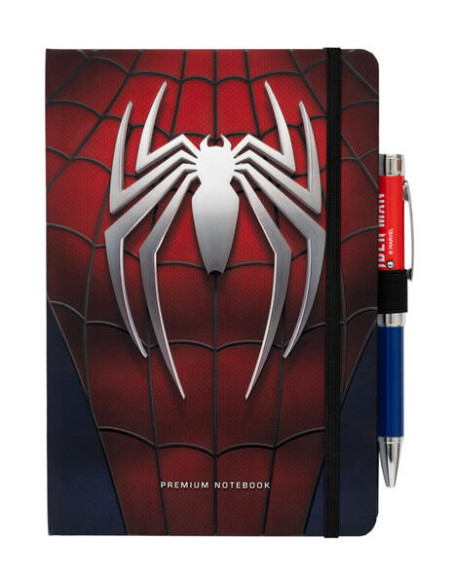 Marvel: Grupo Erik - Spider-Man (Quaderno Premium A5 Con Penna Proiettore)
