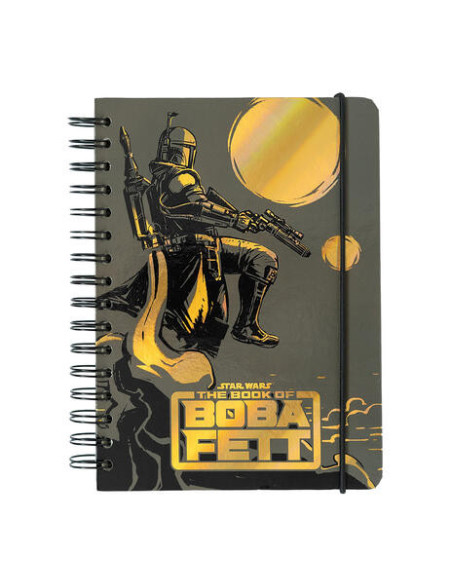 Star Wars: Grupo Erik - The Book Of Boba Fett - The Bullet (Quaderno A Spirale A5 Bullet)