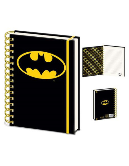 Dc Comics: Batman - Pyramid - Core (A5 Wiro Notebook / Quaderno)