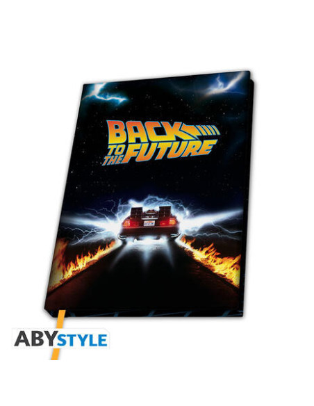 Back To The Future: ABYstyle - Delorean (A5 Notebook / Quaderno)
