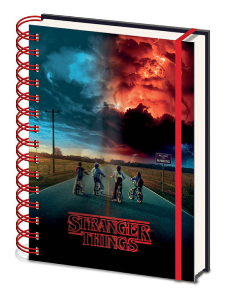 Stranger Things: Pyramid - Mind Flayer (A5 Wiro Notebook / Quaderno Lenticolare 3D)