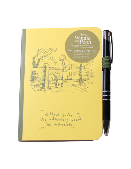 Disney: Half Moon Bay - Winnie The Pooh (A6 Notebook Pen Set / Set Quaderno & Penna)