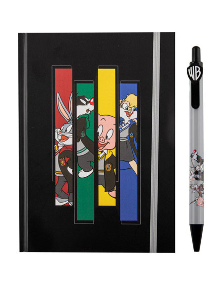 Looney Tunes: Cinereplicas - A Hogwarts Wb 100Th (Set Quaderno E Penna)