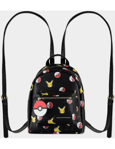 Pokemon: Pickachu Mini Pu Backpack Black (Zaino)