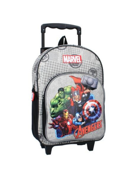 Marvel: Vadobag - Avengers - Safety Shield Grey (Backpack Trolley / Zaino Trolley)