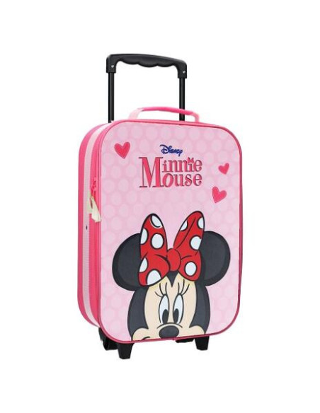 Disney: Vadobag - Minnie Mouse - Star Of The Show Pink (Trolley Suitcase / Valigia Trolley)