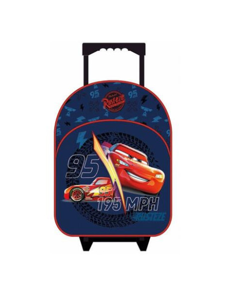 Disney: Vadobag - Cars - Share Kindness Navy (Trolley Backpack / Zaino Trolley)