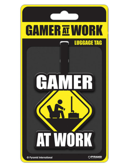 Gamer At Work: Pyramid (Luggage Tag / Targhetta Porta Indirizzo)