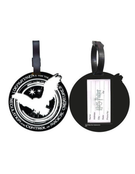 Harry Potter: Department For The Regulation And Control Of Magical Creatures Luggage Tag (Targhetta Per Valigia)
